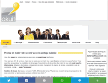 Tablet Screenshot of akuit.com